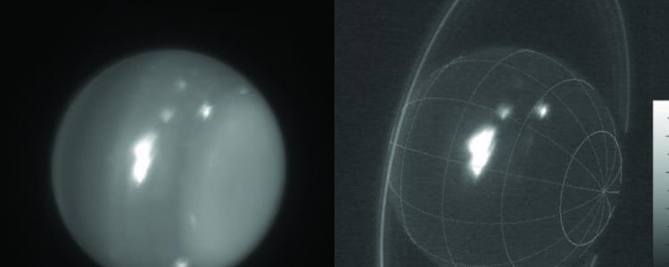 国外天文爱好者发现天王星上的超强风暴