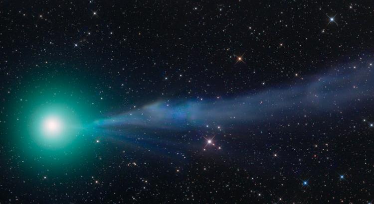 2015年1月拍摄的C/2014 Q2(Lovejoy)彗星