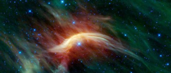 蛇夫座ζ星，一颗穿越太空的超高速恒星。