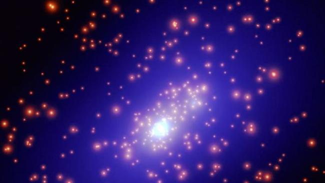 科学家认为暗物质粒子属于弱相互作用低质量粒子，早期宇宙模型中有大量这样的暗物质粒子形成的振荡场