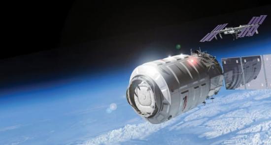 “天鹅座”飞船由轨道科学公司研发，可执行ISS无人货运补给任务