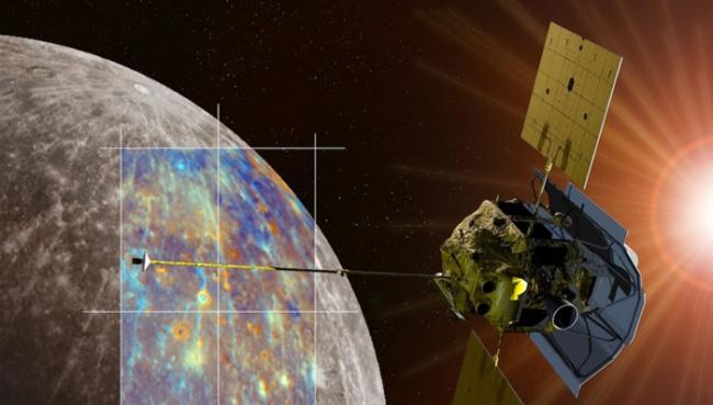 信使号围绕水星运行多年。