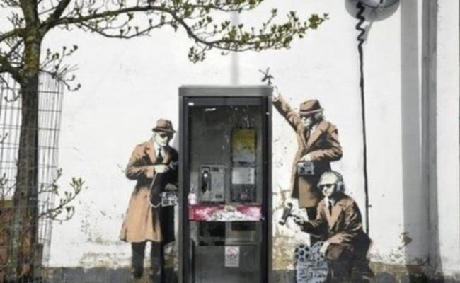 Banksy的作品价值连城。
