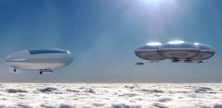 美国宇航局科学家设想利用太阳能驱动的飞艇在金星大气层上方行驶