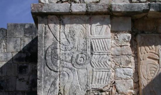 墨西哥尤卡坦半岛奇琴伊查拥有金星富豪的石雕。