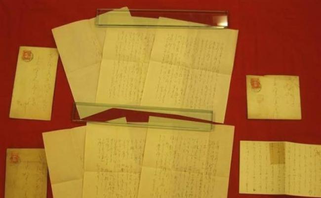 被公开的末代王妃嵯峨浩书信。
