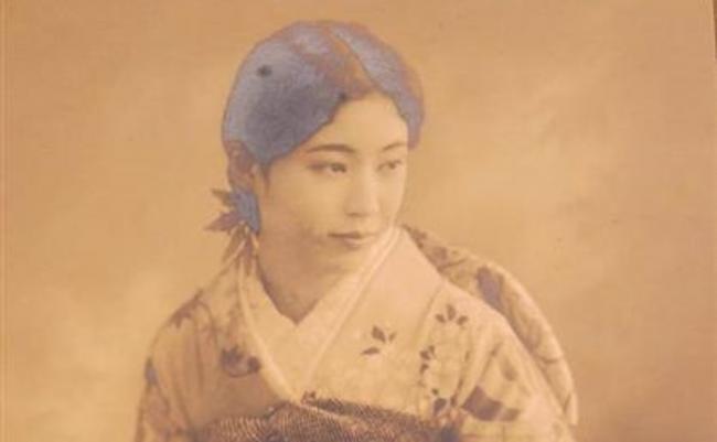 被公开的末代王妃嵯峨浩相片。