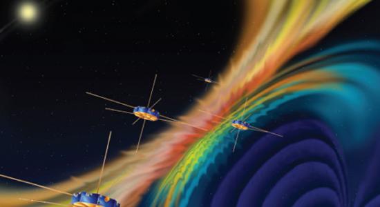 美国宇航局发射磁层多尺度任务(MMS)进行地日探测任务