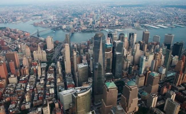 该电脑会预测核攻击对纽约建筑物和环境的影响，图为纽约市貌。