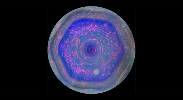 土星北极六角形风暴疑为巨型急流