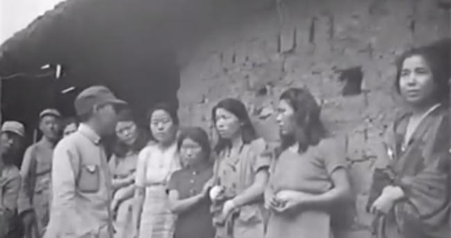 从新片段可见，该批慰安妇接受中美联军问话，当中包括朝鲜人。