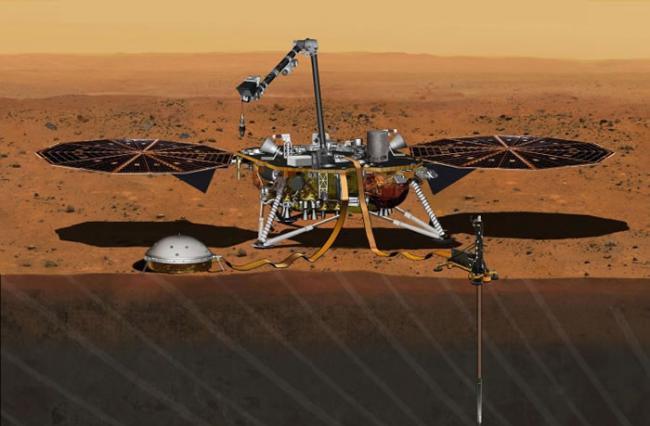 美国太空总署：“洞察号”改在2018年发射升空 探测火星地底