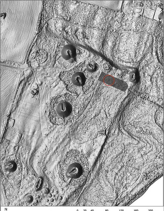 挪威考古学家用地质雷达在Borre自然保护区平原上发现一艘维京时期的船