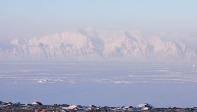 北极靠近格陵兰岛的加拿大努纳福特地区从海底传来神秘声响