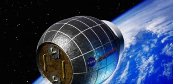 本杰罗宇航公司设计的可膨胀国际空间站模块的艺术家印象图。