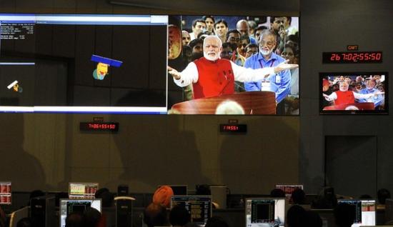 印度火星轨道探测器成功开始运作举国欢腾