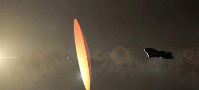 哈佛大学天文系主任Avi Loeb认为星际彗星奥陌陌Oumuamua是外星人遗留下来的太空垃圾