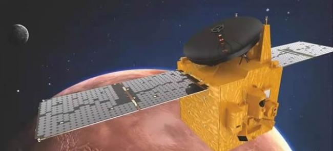 阿联酋“希望”号探测器即将飞抵火星