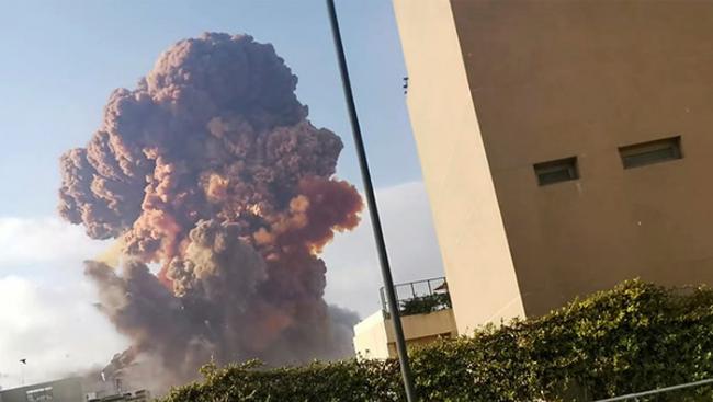 研究指黎巴嫩首都贝鲁特大爆炸是人类史上除核爆炸以外最大人为爆炸 冲击波直达外太空