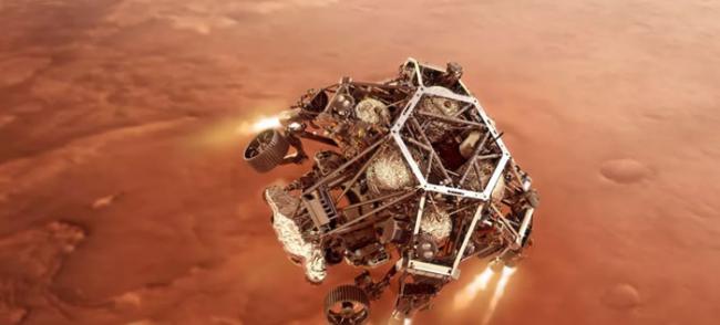 NASA“毅力号”将在10天后在火星表面着陆