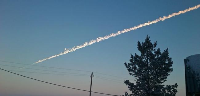俄罗斯车里雅宾斯克陨石那样的物体每25年降落到地球一次