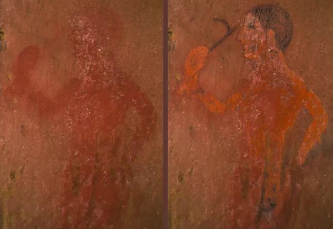 科学家利用新技术发现古代埃特鲁斯坎（Etruscan）绘画中的细节
