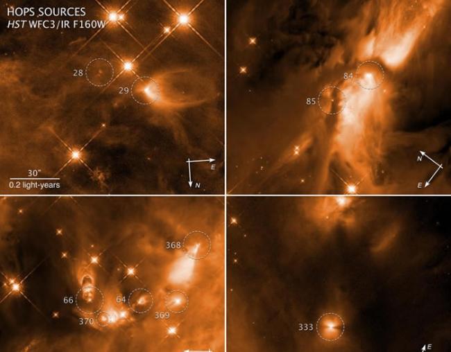 研究发现恒星外流的气体清除对决定其最终质量的作用可能并不像理论所说的那样重要