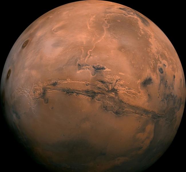 火星古代海洋的水分可能被困在地壳的矿物中