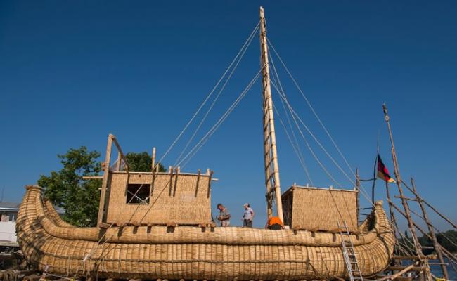探险队拟用芦苇船远航爱琴海 证古埃及航海技术