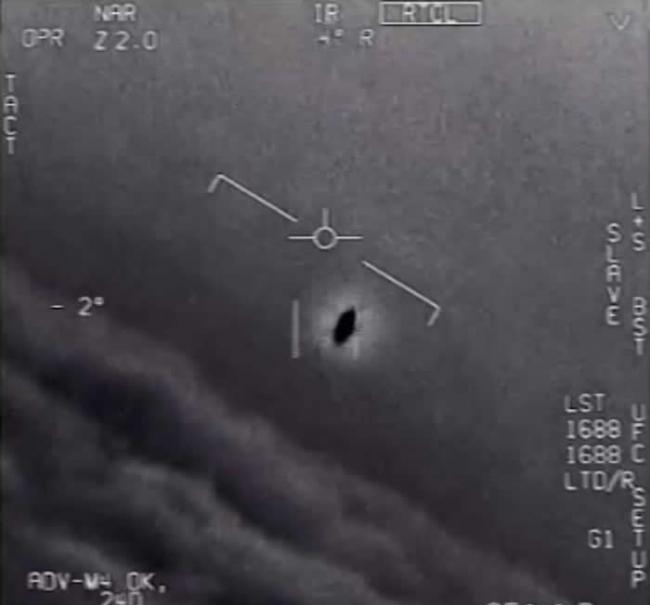 美国国防部在其官网发布三段记录不明飞行物（UFO）的视频