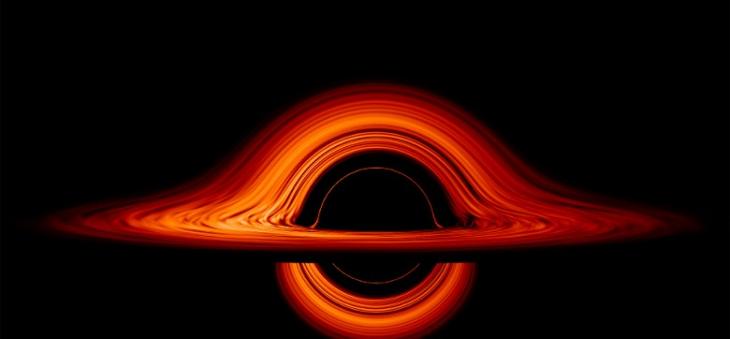 NASA新影片呈现出两个黑洞互相“争夺”光线时令光线扭曲 犹如共舞