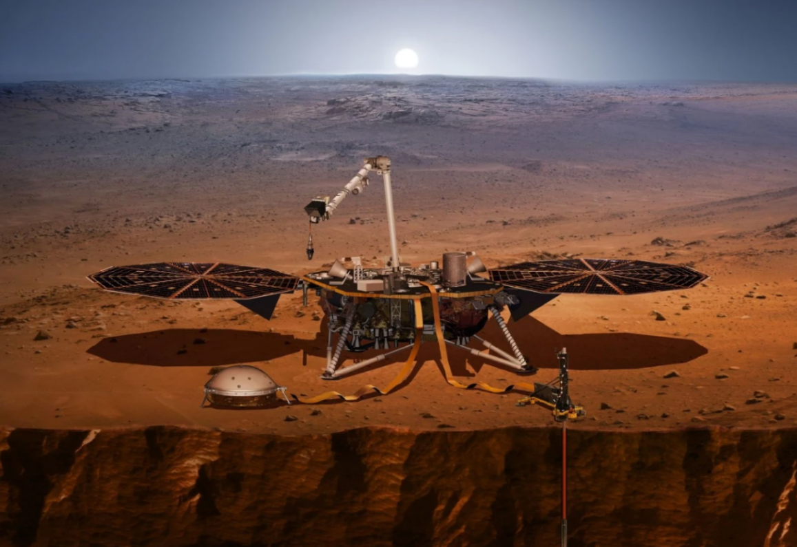 美国宇航局“洞察号”探测器使科学家能够测量火星地壳、地幔和地核的厚度和组成