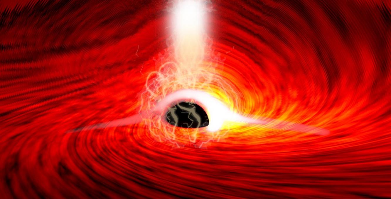 首次探测到来自黑洞背后的光 验证爱因斯坦广义相对论